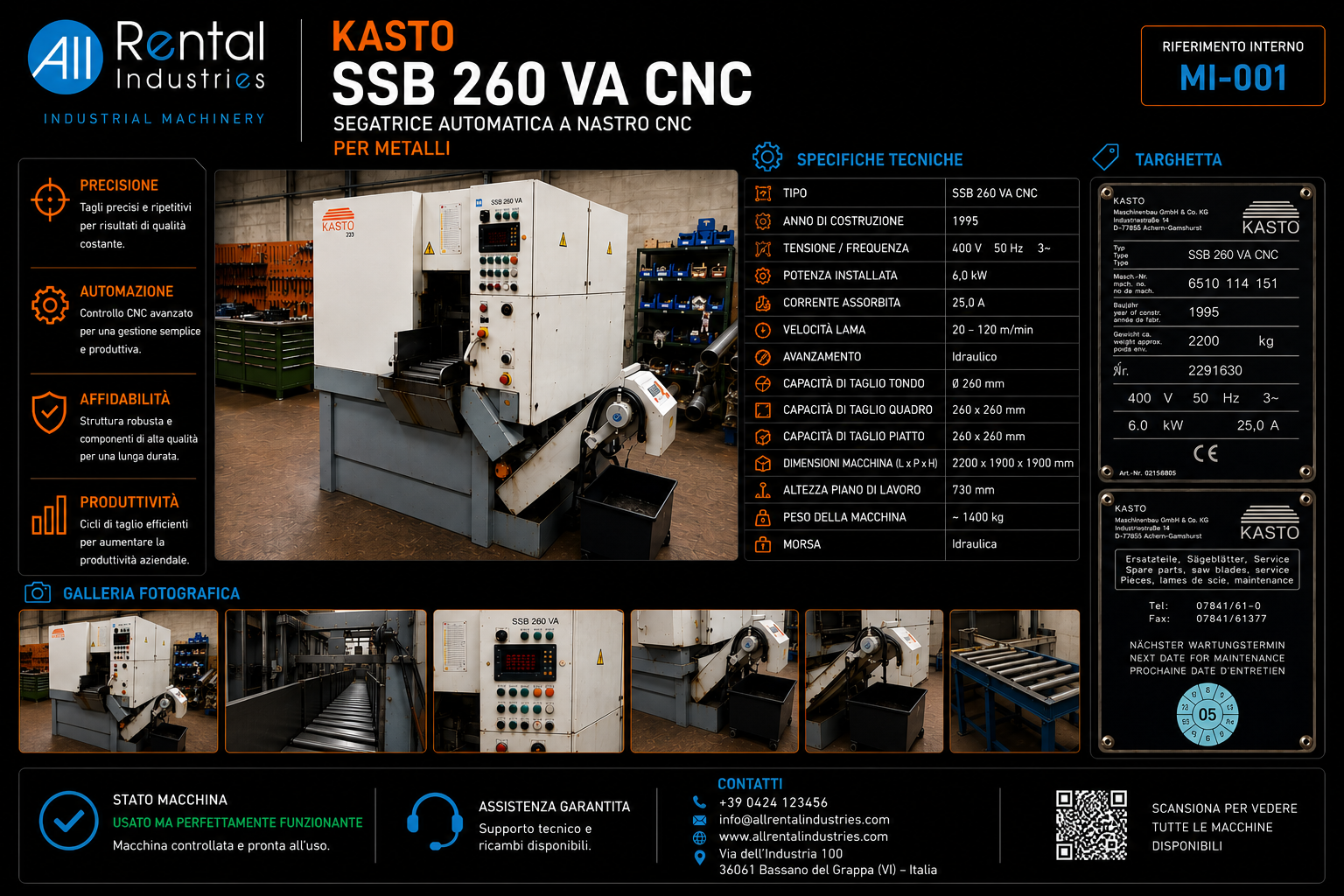 KASTO SSB 260 VA CNC